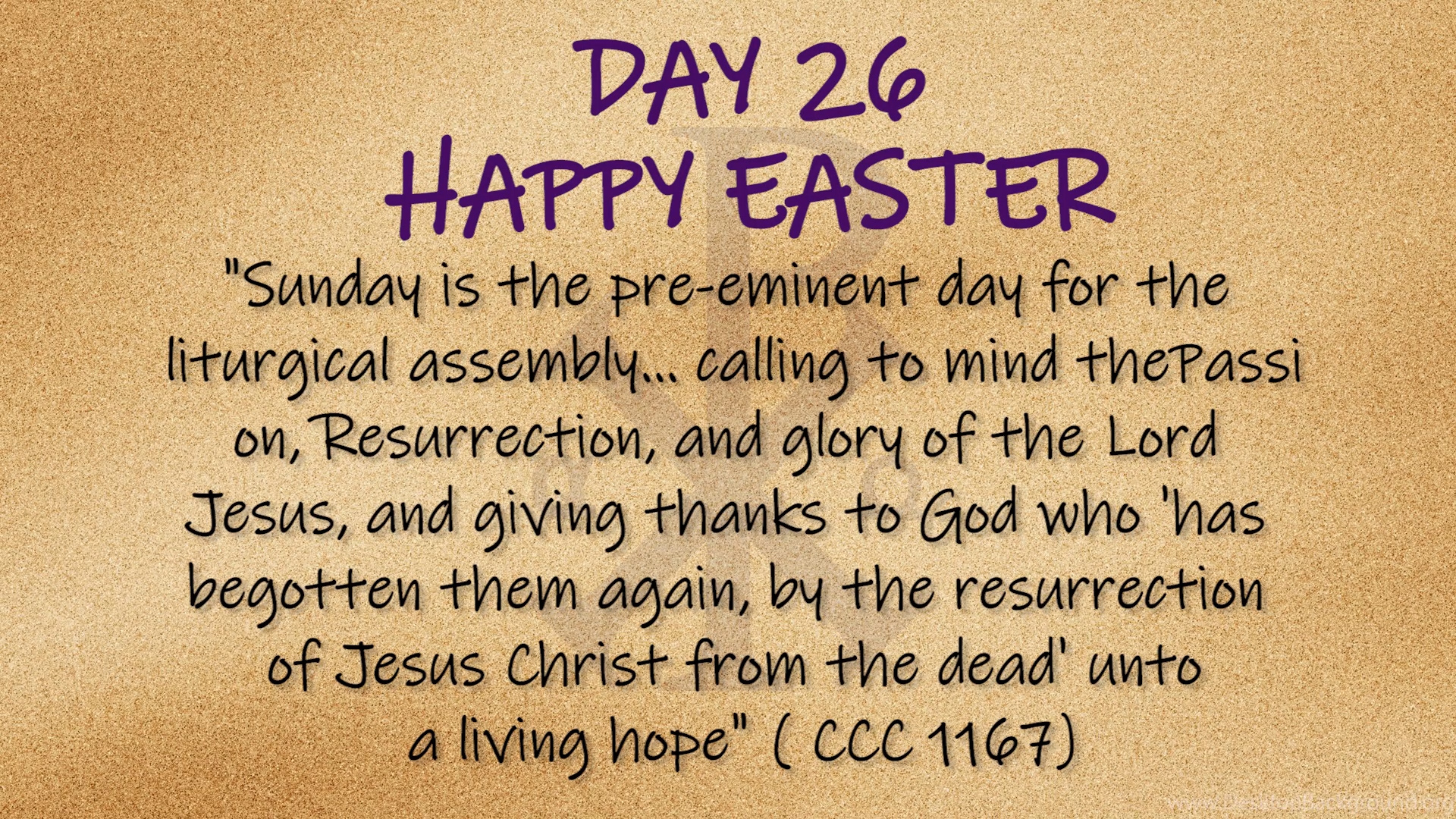 Featured image for “Side by Side – Day 26 “Happy Easter!””