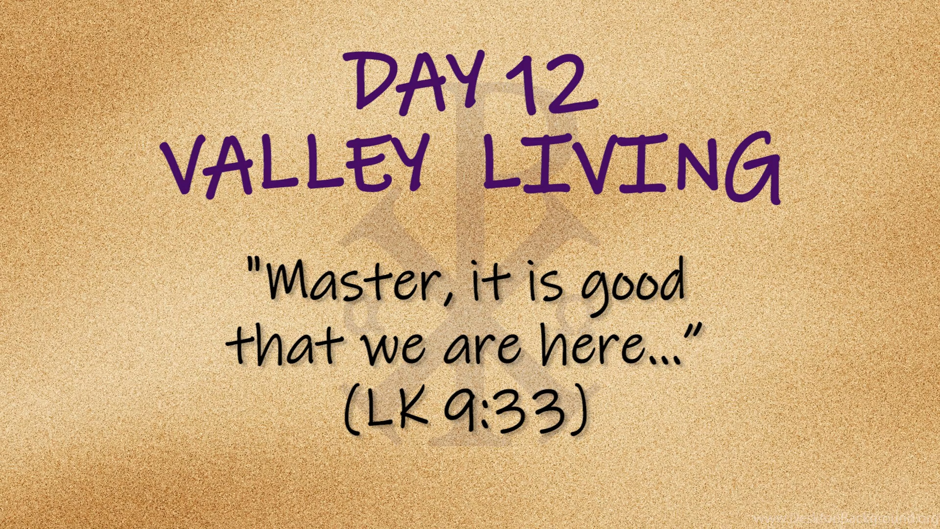 Featured image for “Side by Side – Day 12 “Valley Living””