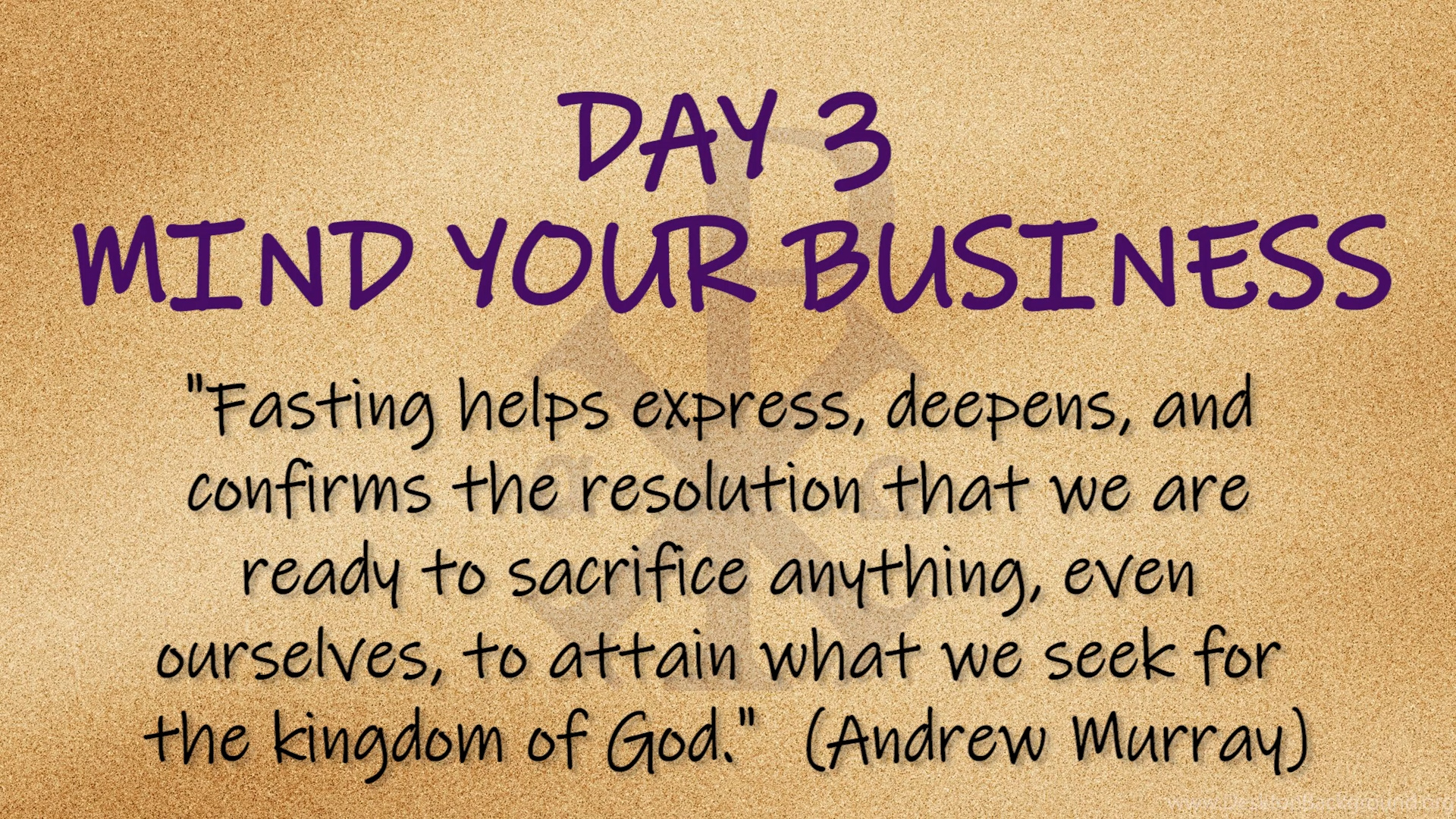 Featured image for “Side by Side – Day 3 “Mind Your Business””