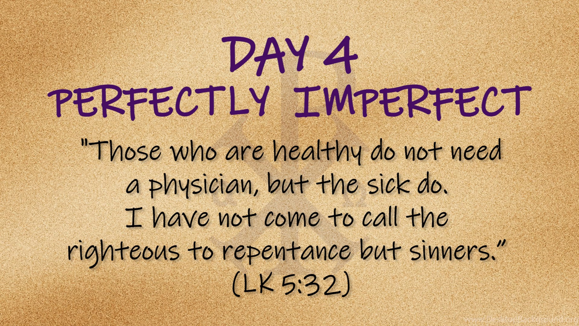 Featured image for “Side by Side – Day 4 “Perfectly Imperfect””