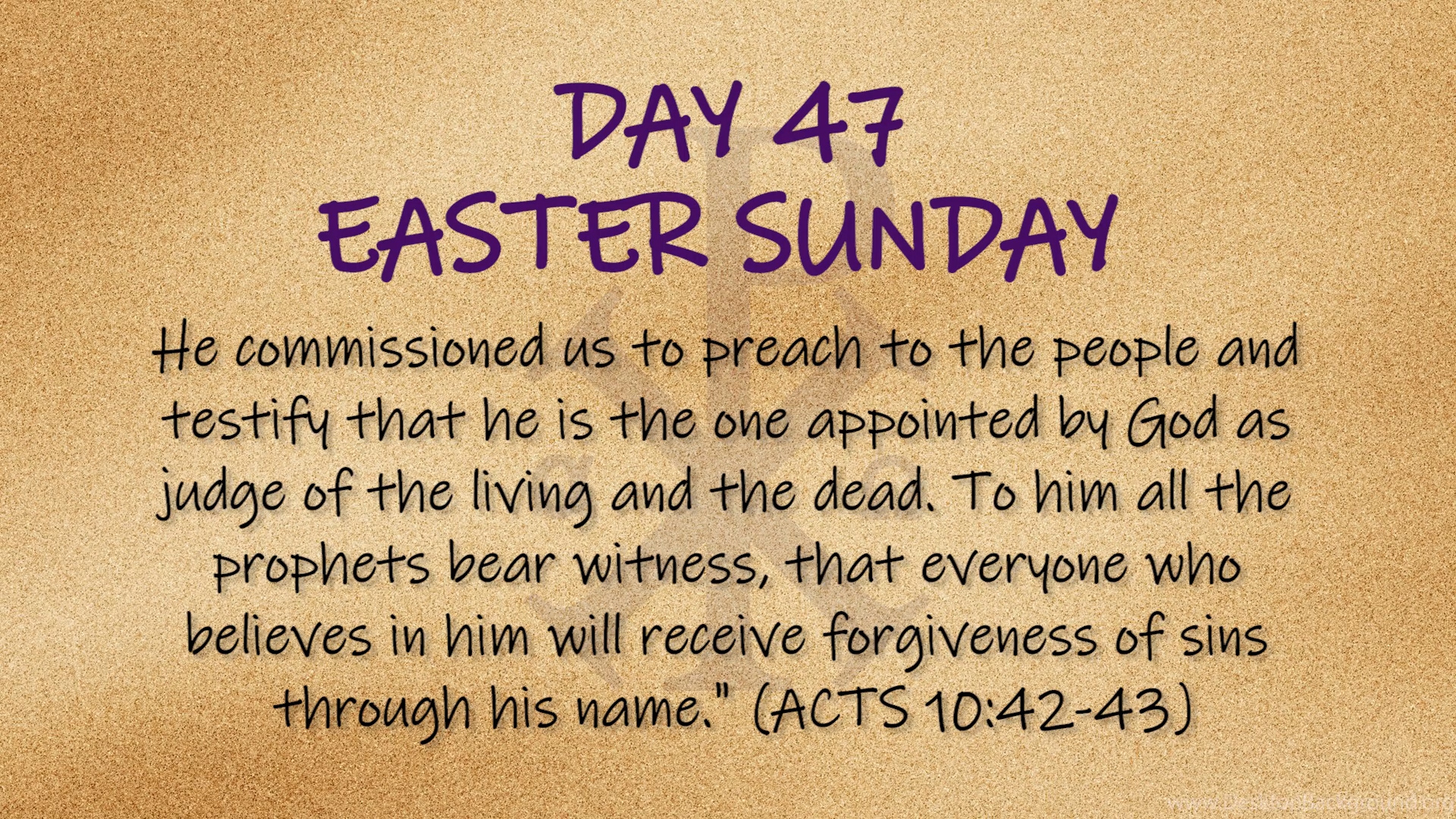 Featured image for “Side by Side – Day 47 “Happy Easter!””