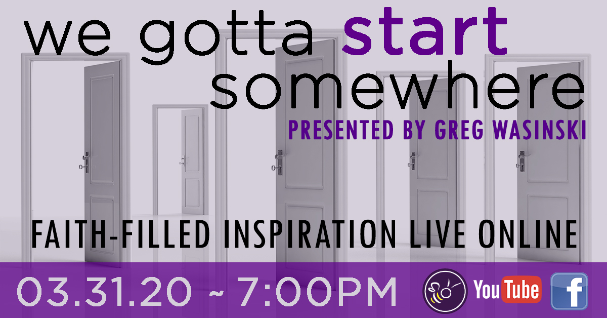 Featured image for “We Gotta Start Somewhere”