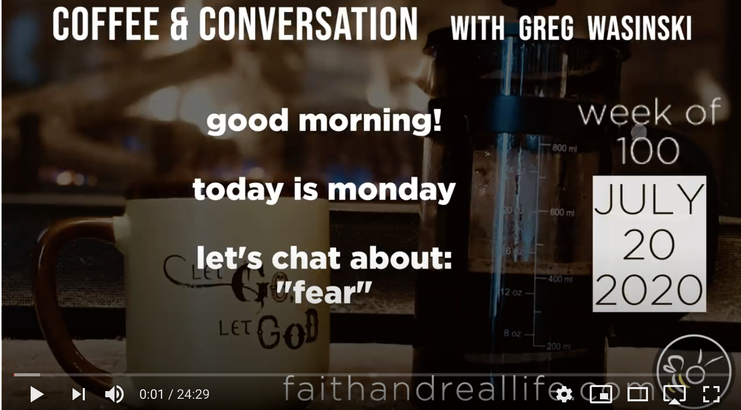 Featured image for “7/20/2020 Coffee & Conversation with Greg Wasinski”
